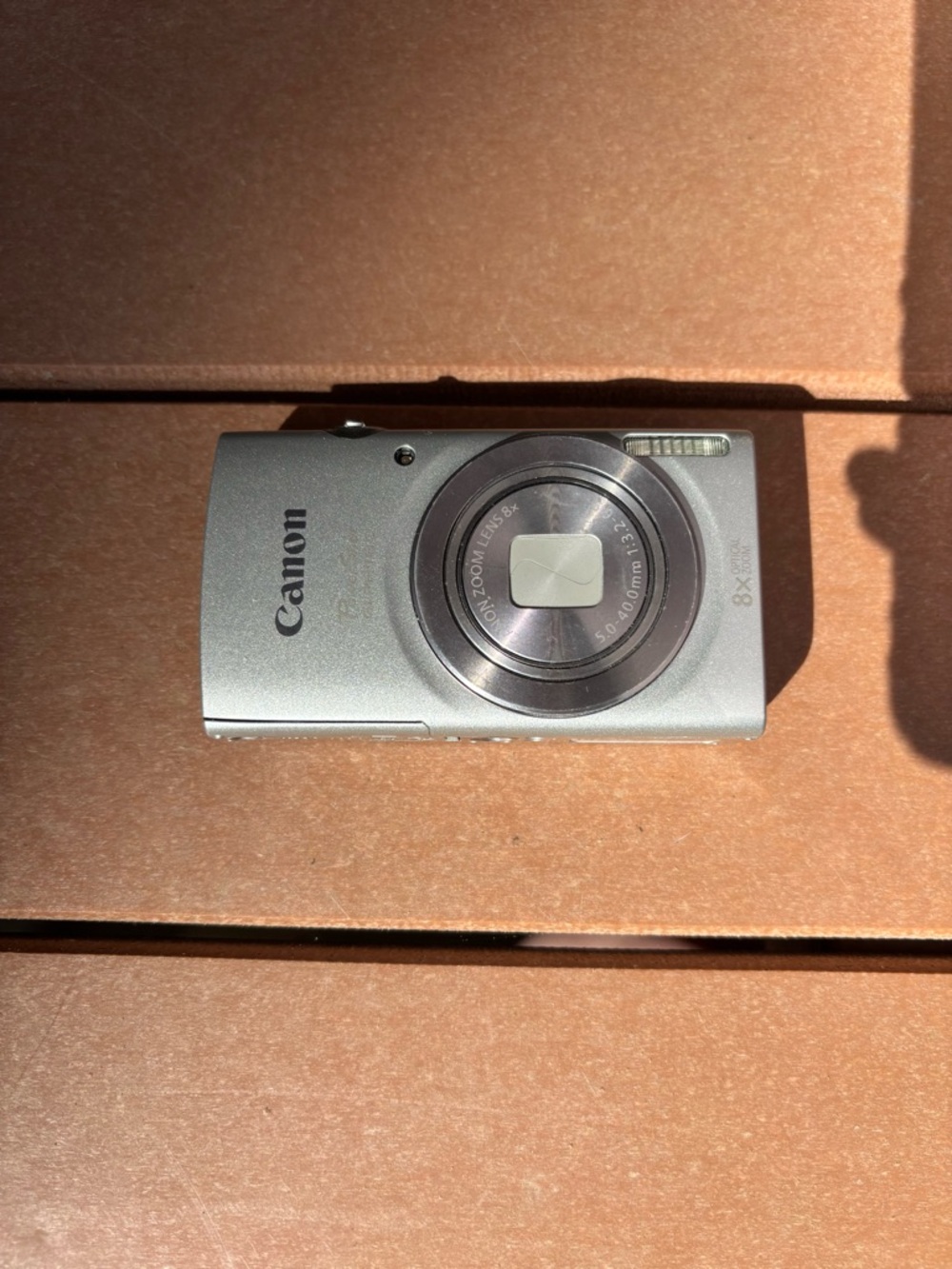 Canon Silver Compact Digital Camera Powershot Elph 180